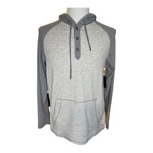 NEW Flag & Anthem Men's Small Gray Madeflex‎ Pullover Hoodie NWT